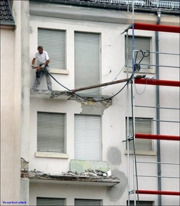 humour travail sécurité humour Chute de hauteur Hauteur Bâtiment Echafaudage