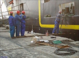 riant travail sécurité humour Chute de hauteur Hauteur bateau