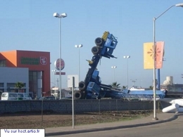 mdr travail sécurité humour Manutention de charge Grue mobile Charge