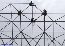 drôle travail sécurité humour Chute de hauteur Hauteur