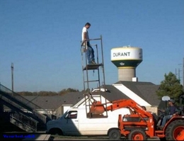 cocasse travail sécurité humour Chute de hauteur Hauteur Tracteur