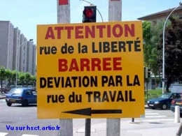 marrant travail sécurité humour Autres Affichage