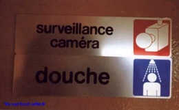 comique travail sécurité humour Risque bactériologique Douche Camera