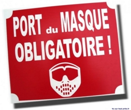 humour travail sécurité picto pictogramme affichage masque epi