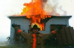 pompier humour feu maison alléluia