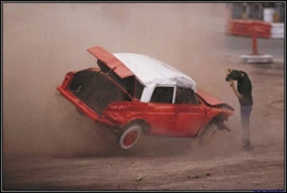 Photographe rallye danger travail