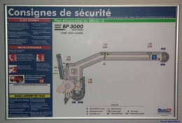 plan d'évacuation bite sex secour sécurité humour