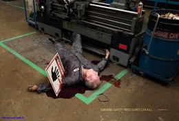 humour travail sécurité humour Risque machine Affichage Sécurité Consigne Machine coupure
