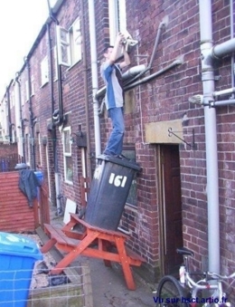 hauteur chute étudiant humour